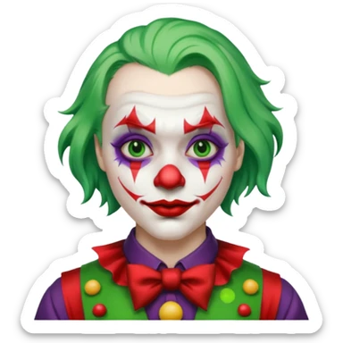 the joker from the dark knight sticker