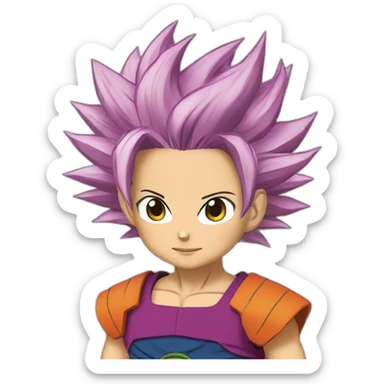 kefla dragonball super sticker