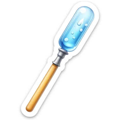 magic wand water 
 sticker
