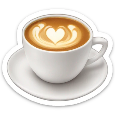 aesthetic cup of coffee sticker
