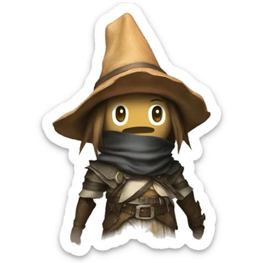 Vivi of Final Fantasy IX sticker