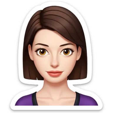 Anne hathaway sticker