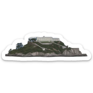 Alcatraz sticker