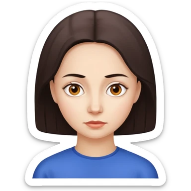 Lyudmila from Moscow Does Not Believe in Tears sticker