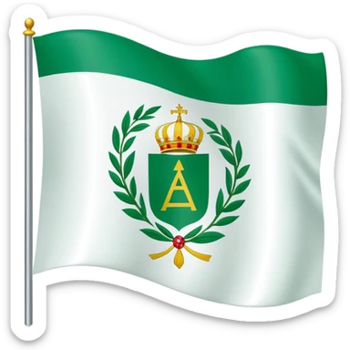Bandera de andalucia  sticker