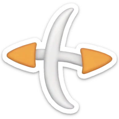 A boomerang  sticker