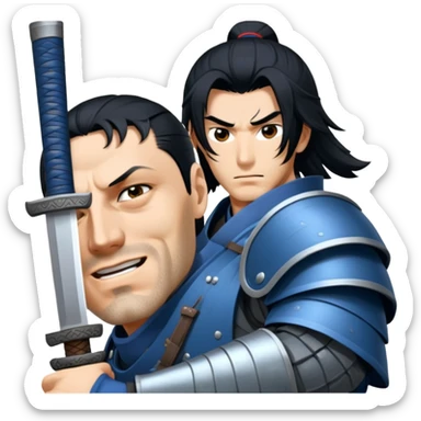 Samurai Defender sticker
