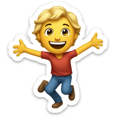 happy dance  sticker