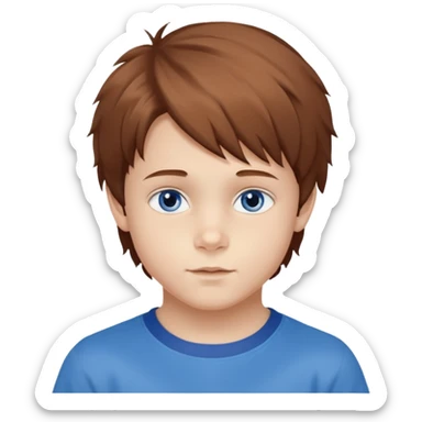 Ein junges Mädchen mit klaren, blauen Augen und langes braunen wellig-glattem Haar, hellem Teint mit sanftem Glow. Zarte, harmonische Gesichtszüge freundlicher Ausdruck. Dezente braune schwarze Brille, moderner, minimalistischer Stil. Gesamtwirkung: intelligent, feminin, natürlich schön sticker