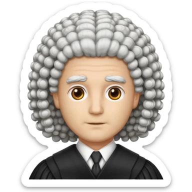 Courtroom Items, only Judge’s Wig – traditional courtroom attire

 sticker