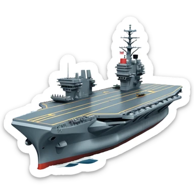 aircraft carrier sticker