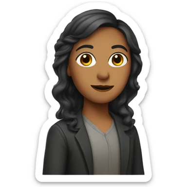 Una persona flaca  sticker