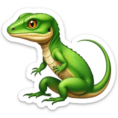 Illuminati lizard sticker