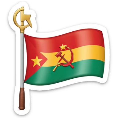 Transnistria flag sticker