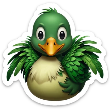 Rotting ducklings smile lovecraftian horror sticker