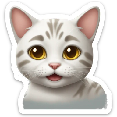 cute cat sticker