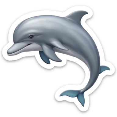 dolphine sticker