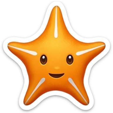 Estrela do mar  sticker