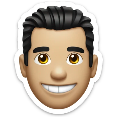 Till lindemann smiling sticker