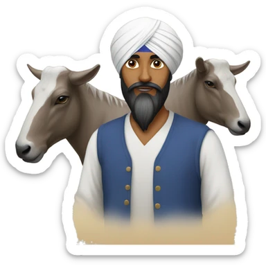 Sikh with Brahman sticker