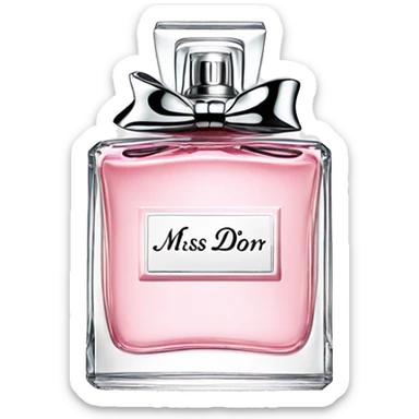 Miss Dior pefume  sticker