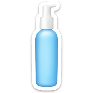 skincare bottle sticker