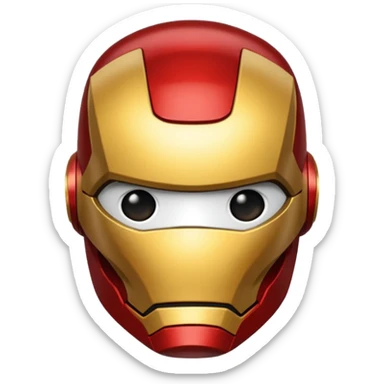 Ironman emoji sticker