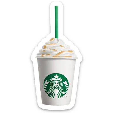 Starbucks coffee with the name Emilia on it sticker