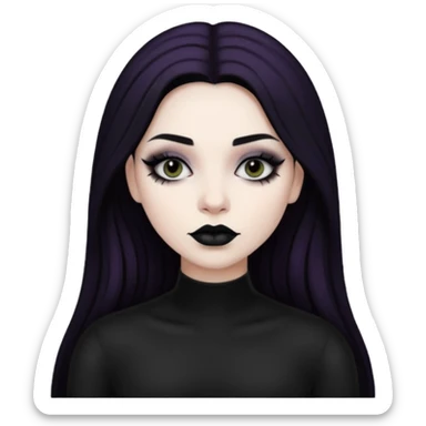 Goth latina  sticker