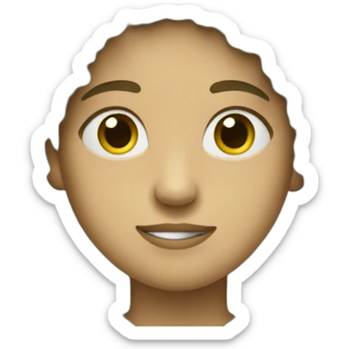 A white ESG talent wears forest-green clothes sticker