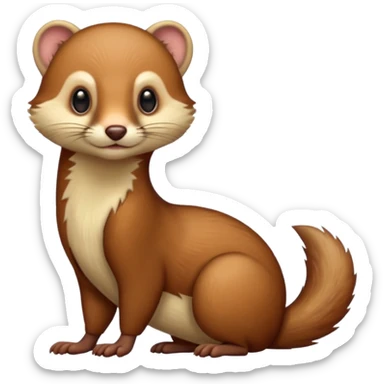 Weasel sticker