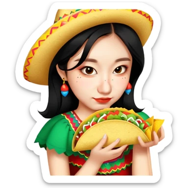 Taco Aficionado sticker