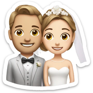 Wedding sticker