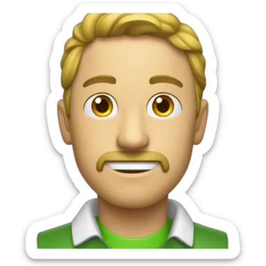 asesor contra riesgo verde sticker