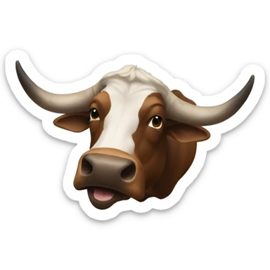 Bucking Bull sticker