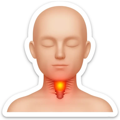 throat sticker