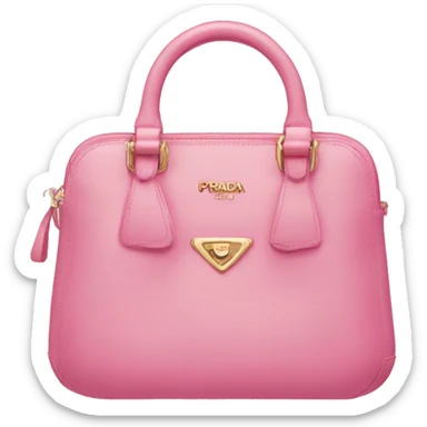 pink purse prada sticker