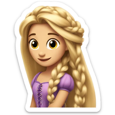 Rapunzel  sticker