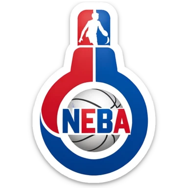 NBA LOGO sticker