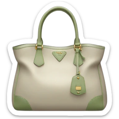 Prada bag sticker