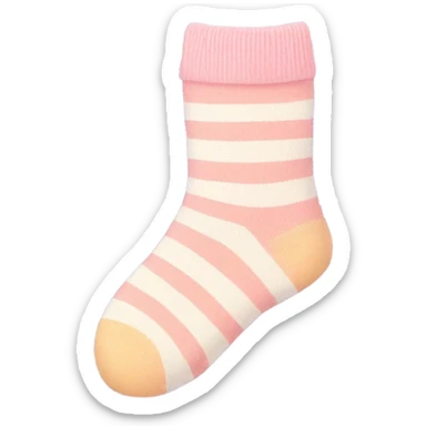 Pastel socks sticker