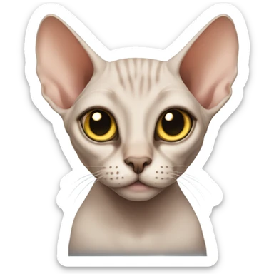 Sphinx cat sticker