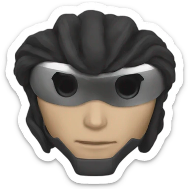 Snake Eyes super realistic sticker