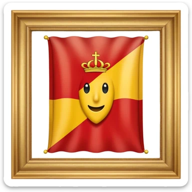 sicilian flag sticker