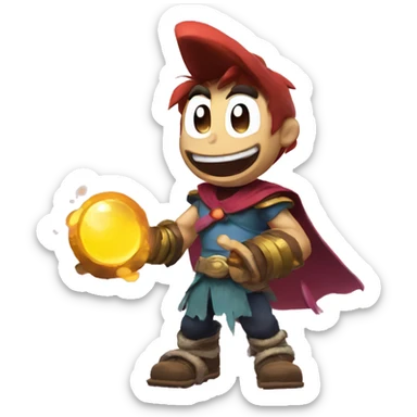 rayman in sparks of hope sticker