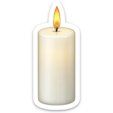 Candle sticker
