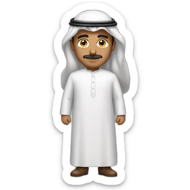 an very important man from Saudi arabia sticker