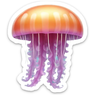 Jellyfish sticker
