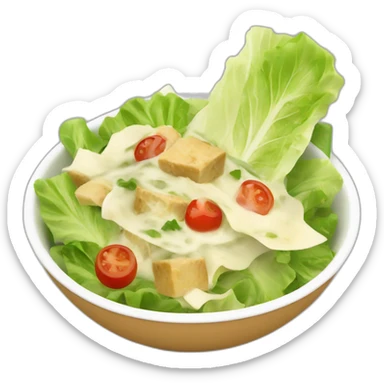 Caesar salad suase sticker