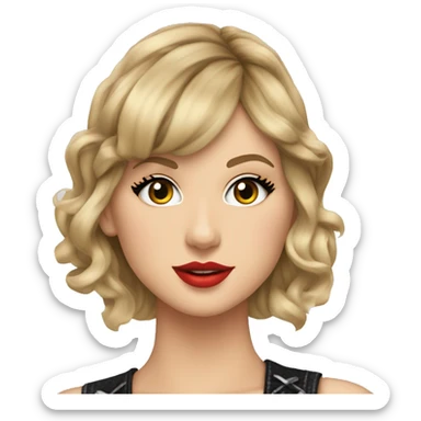 Taylor Swift at the eras tour  sticker